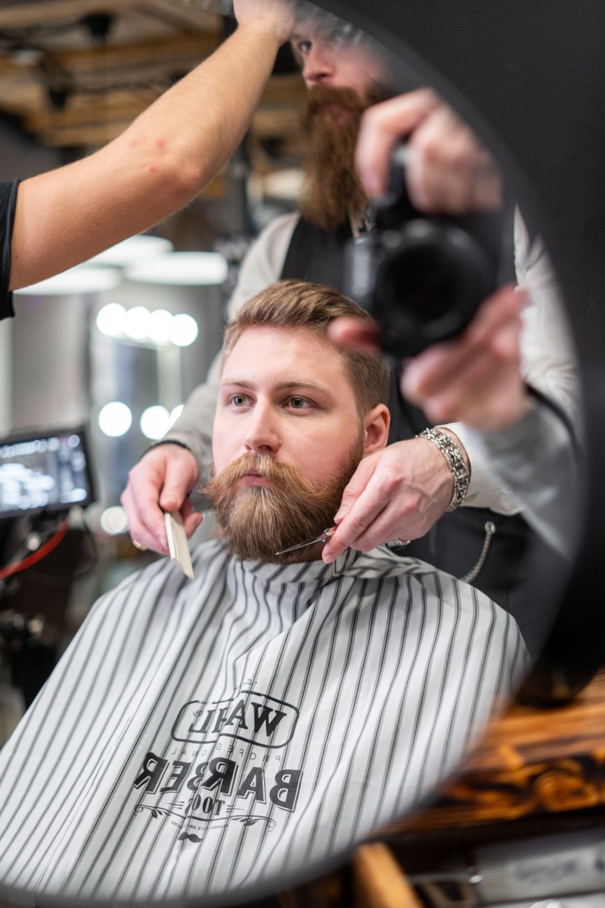 Arreglo de barba a navaja en Barber Shop Tibú